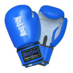 Blue Leather Boxing Gloves CRW-BOG-113