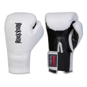 White Leather Boxing Gloves CRW-BOG-120