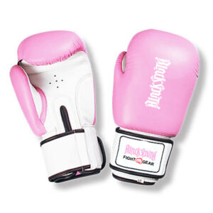 Pink Leather Boxing Gloves CRW-BOG-125