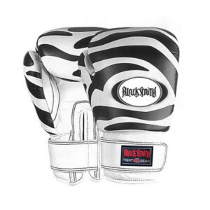 White Printed Leather Boxing Gloves CRW-BOG-127