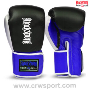 Black Blue Boxing Gloves CRW-BOG-139