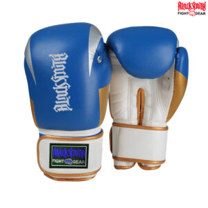 Blue White Boxing Gloves CRW-BOG-150