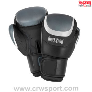 Black Grey Boxing Gloves CRW-BOG-1560