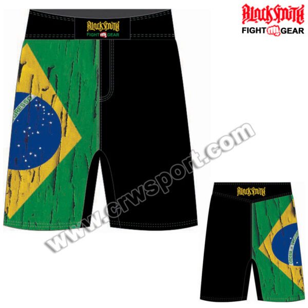 BRAZIL MMA Shorts Grappling Cage Fighting Short Compression MMA-SHS-03