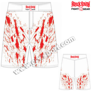 BLOOD MMA Shorts Grappling Cage Fighting Short Compression MMA-SHS-04