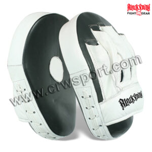 White Focus Pads Punch Boxing Mitts 108