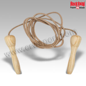 Skipping Rope Wooden Handle Fitness Jumping Weight Loss Exercise Boxing MMA Training 004