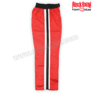 Kick Boxing Trousers Red CRW-KBT-004