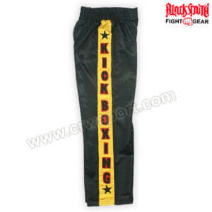 Kick Boxing Trousers Black CRW-KBT-009