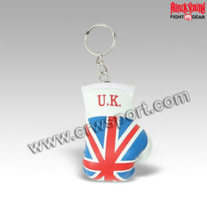 UK Flag Boxing Key Chains CRW-KC-101