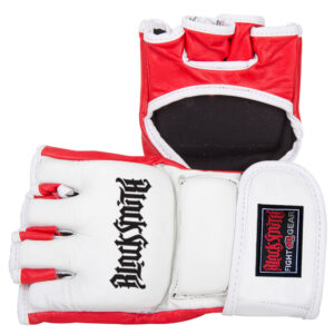 MMA Grappling Gloves White/Red CRW-MMG-05