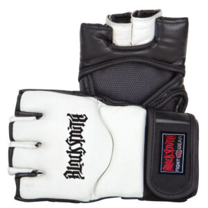 MMA Grappling Gloves Black/White CRW-MMG-06