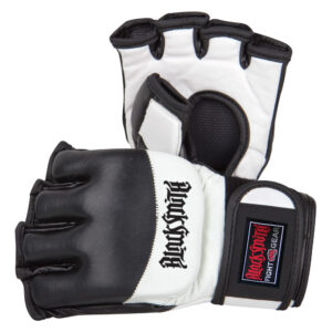 MMA Grappling Gloves Black/White CRW-MMG-07