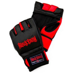 MMA Grappling Gloves Black/Red CRW-MMG-13