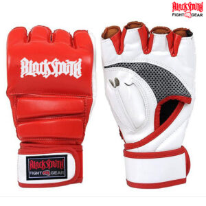 MMA Grappling Gloves Red/White CRW-MMG-22