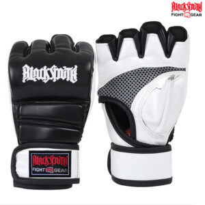 MMA Grappling Gloves Black/White CRW-MMG-22
