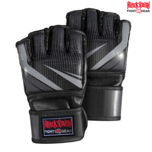 Black MMA Gloves Grappling CRW-MMG-29