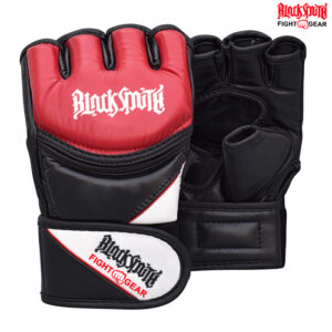 Black MMA Gloves Grappling Muay Thai Punching CRW-MMG-30