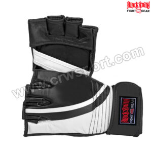 Black MMA Gloves Grappling CRW-MMG-42