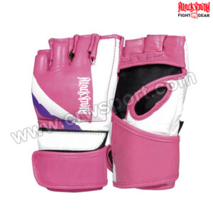 Pink MMA Gloves Grappling CRW-MMG-45