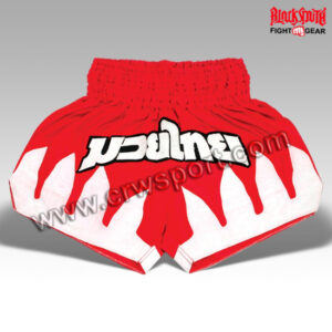 Red MUAY Thai Shorts Kick Boxing Shorts