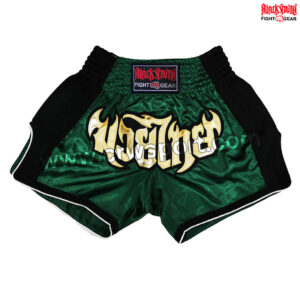Green MUAY Thai Shorts Kick Boxing Shorts