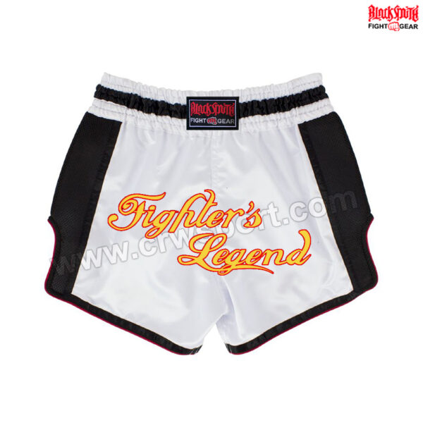 Air Mesh White MUAY Thai Shorts