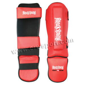 Shin Instep Pads MMA Leg Foot Guards Muay Thai Kick Boxing Gel Foam Pad Bag CRW-SG-102