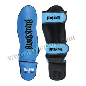 Shin Instep Pads MMA Leg Foot Guards Muay Thai Kick Boxing Gel Foam Pad Bag CRW-SG-103