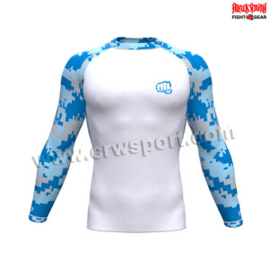 MMA Rash Guard Compression Top BJJ Base Layer MMA-RGS-43