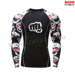 MMA Rash Guard Compression Top BJJ Base Layer MMA-RGS-44
