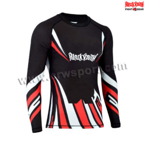 Full Sleeves MMA Rash Guard Compression Top BJJ Base Layer MMA-RGS-53