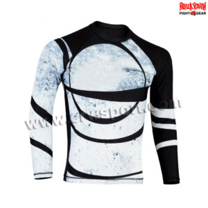 Full Sleeves MMA Rash Guard Compression Top BJJ Base Layer MMA-RGS-54