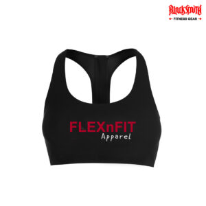 Black Women Fitness Sports Bra Active Wear CRW-SBL-008