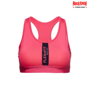 Pink Fitness Sports Bra Women Active Wear CRW-SBL-009