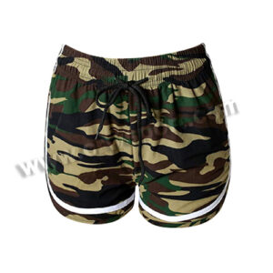 Camouflaged Women Booty Shorts Sports Fitness Shorts CRW-BST-06