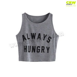 Crop Top Shirt Sleeveless CRW-CT-1016