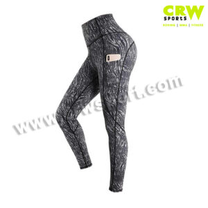 Custom Fitness Legging Full Length High Waist Compression Wear CRW-SL-007